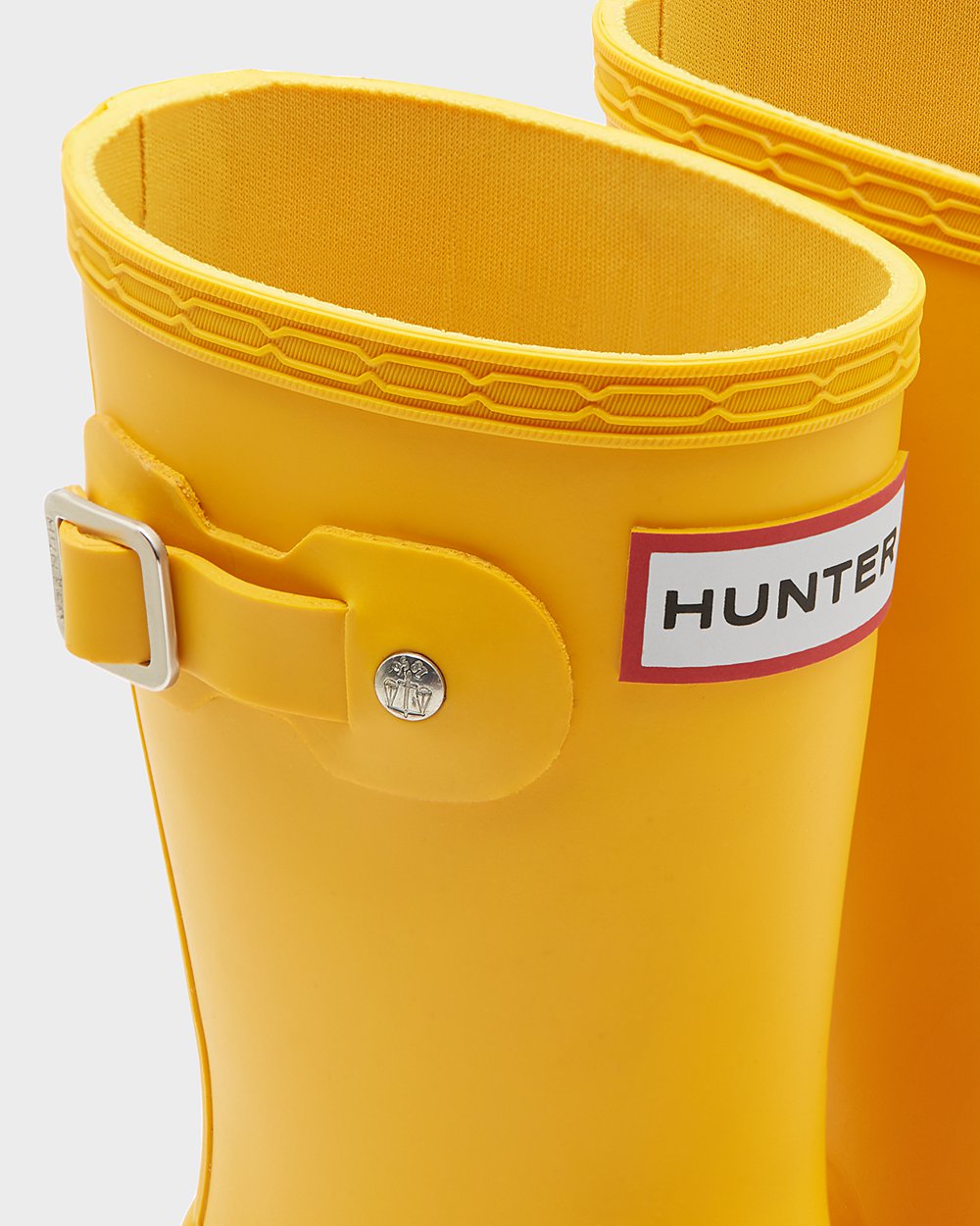 Kids Rain Boots - Hunter Original Little (86RNJOXML) - Yellow